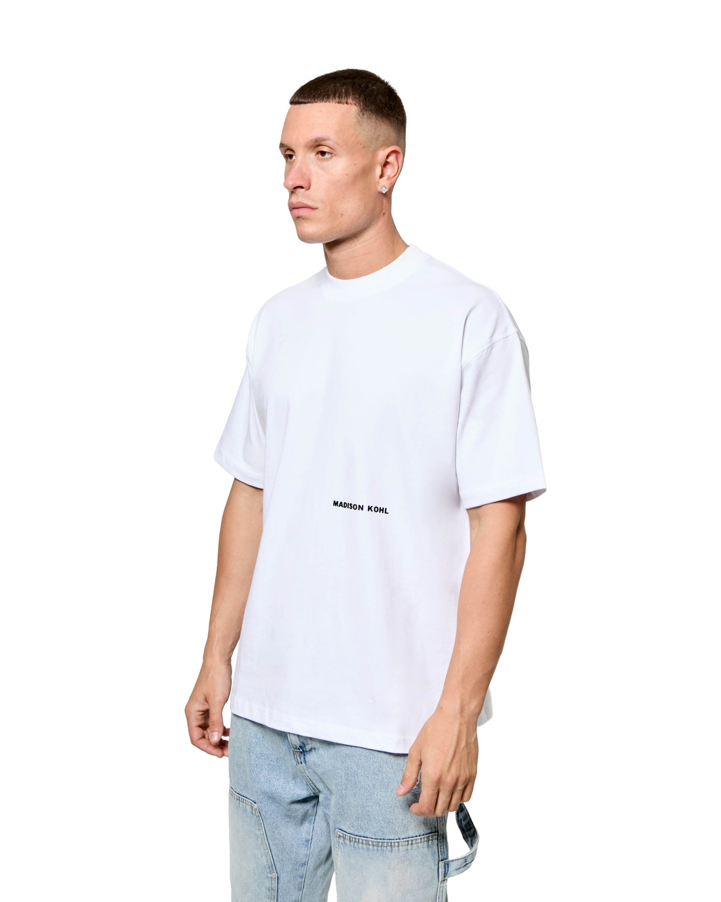 MK Core Relaxed T Shirt White
