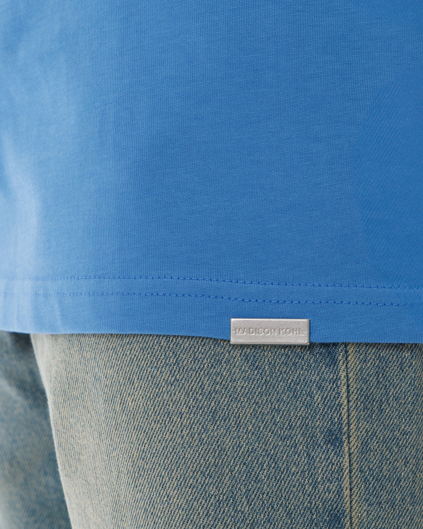 MK Quarterback T-Shirt Marina Blue/Yellow