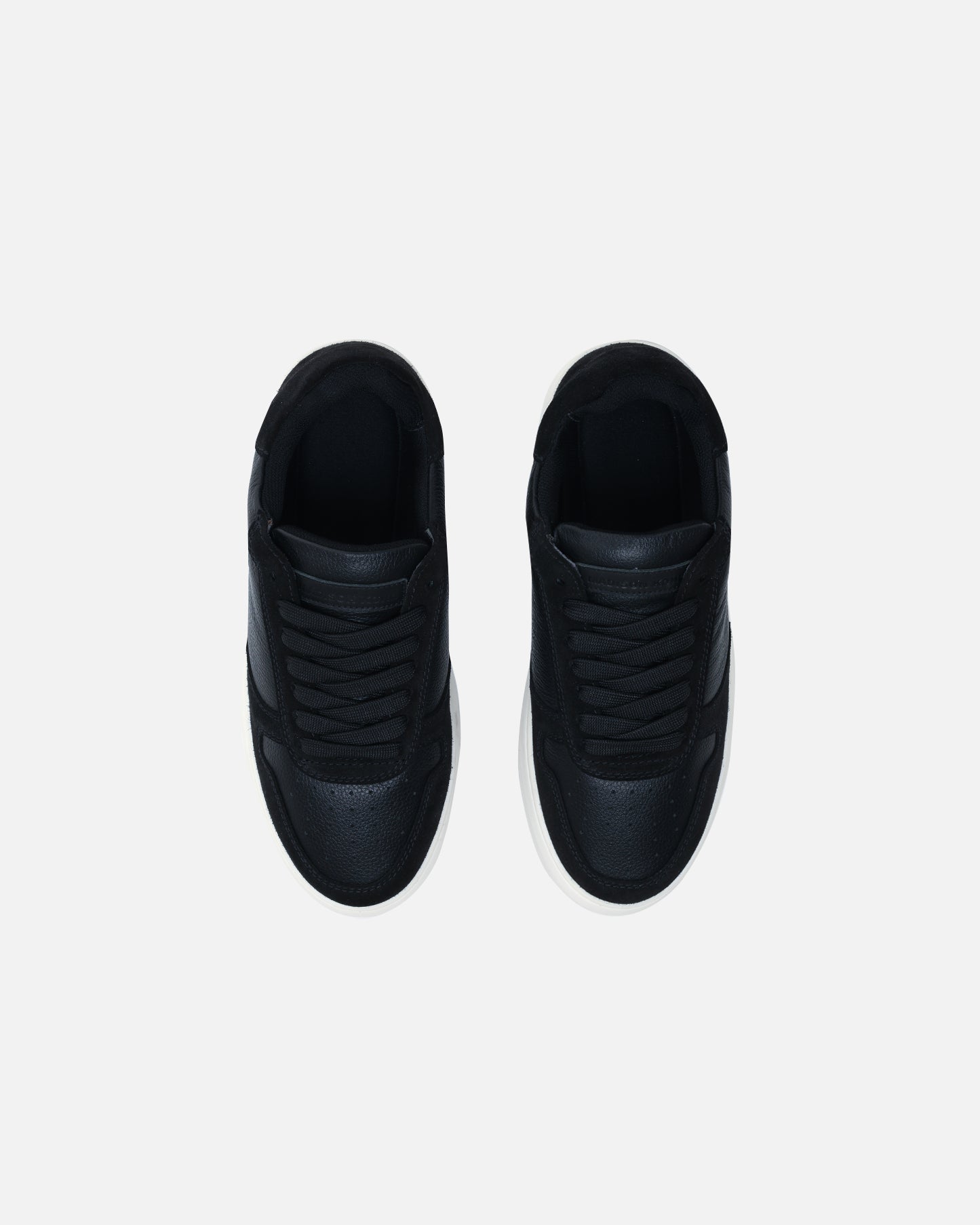 MK Pinto Black Leather Cup Sole