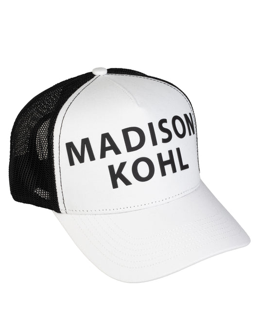 MK Core Trucker Mesh Cap White/Black