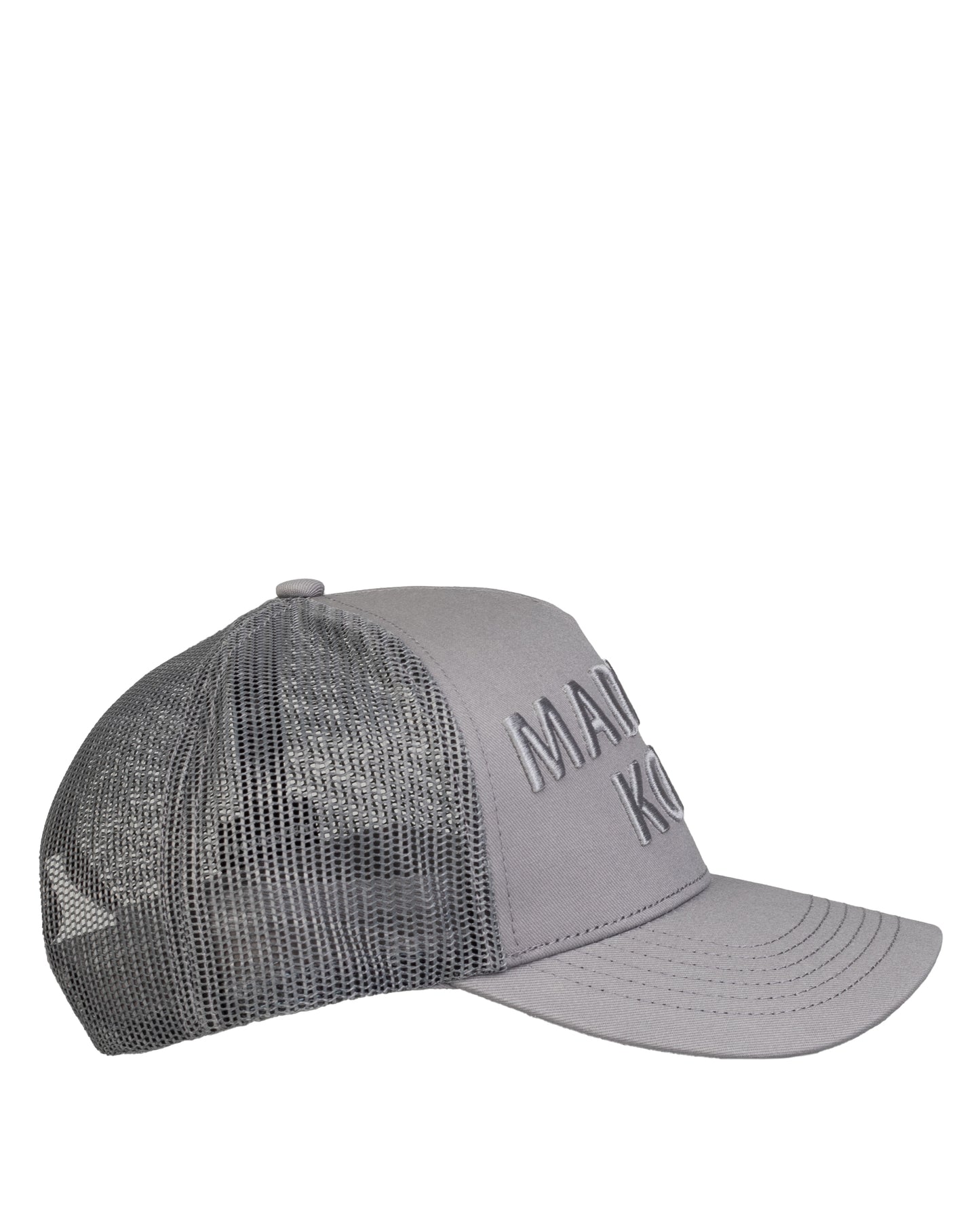 MK Core Trucker 3D Embroidered Mesh Cap Grey/Grey