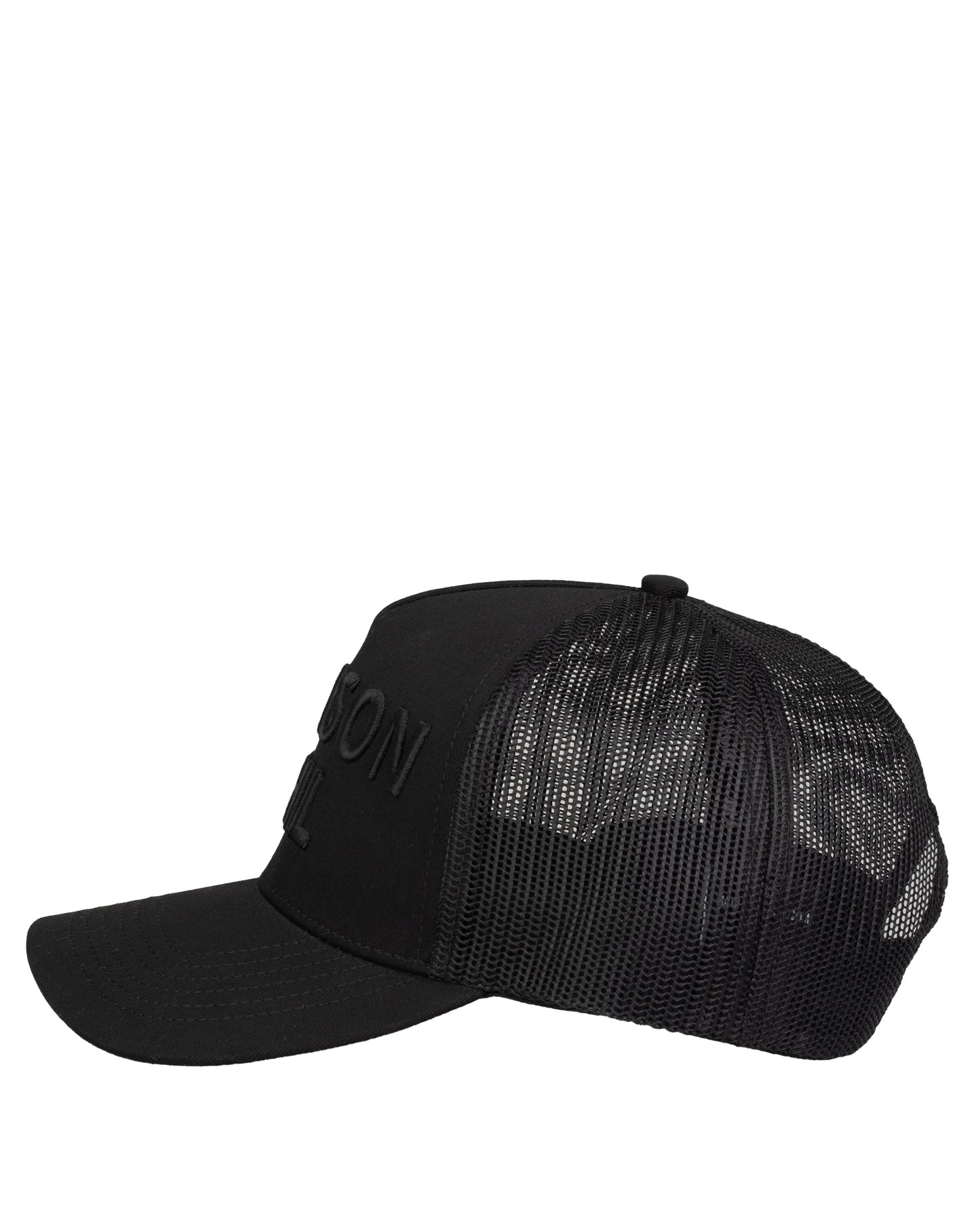 MK Core Trucker 3D Embroidered Mesh Cap Black/Black