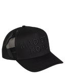MK Core Trucker 3D Embroidered Mesh Cap Black/Black