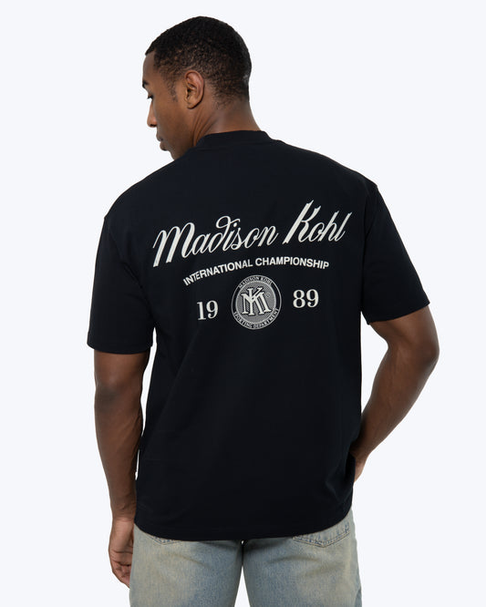 MK International Tee Black