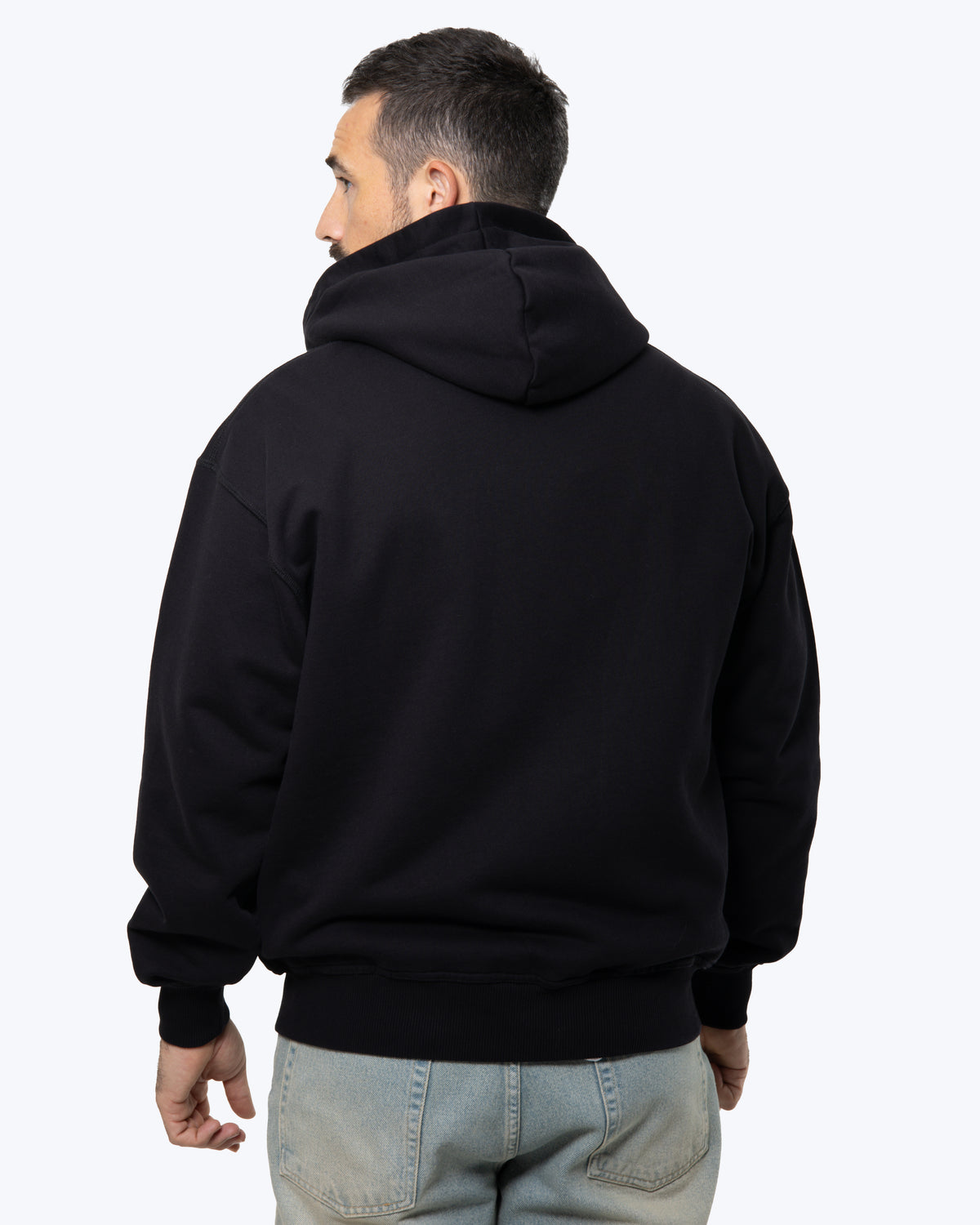 MK Monogram Full Zip Hood Black