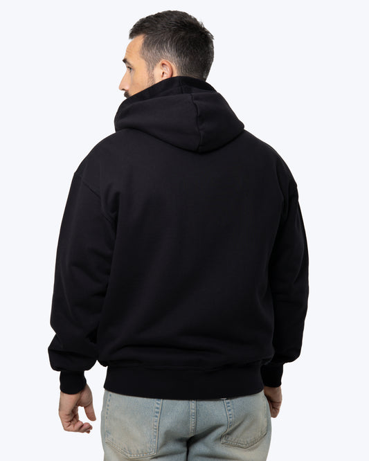MK Monogram Full Zip Hood Black