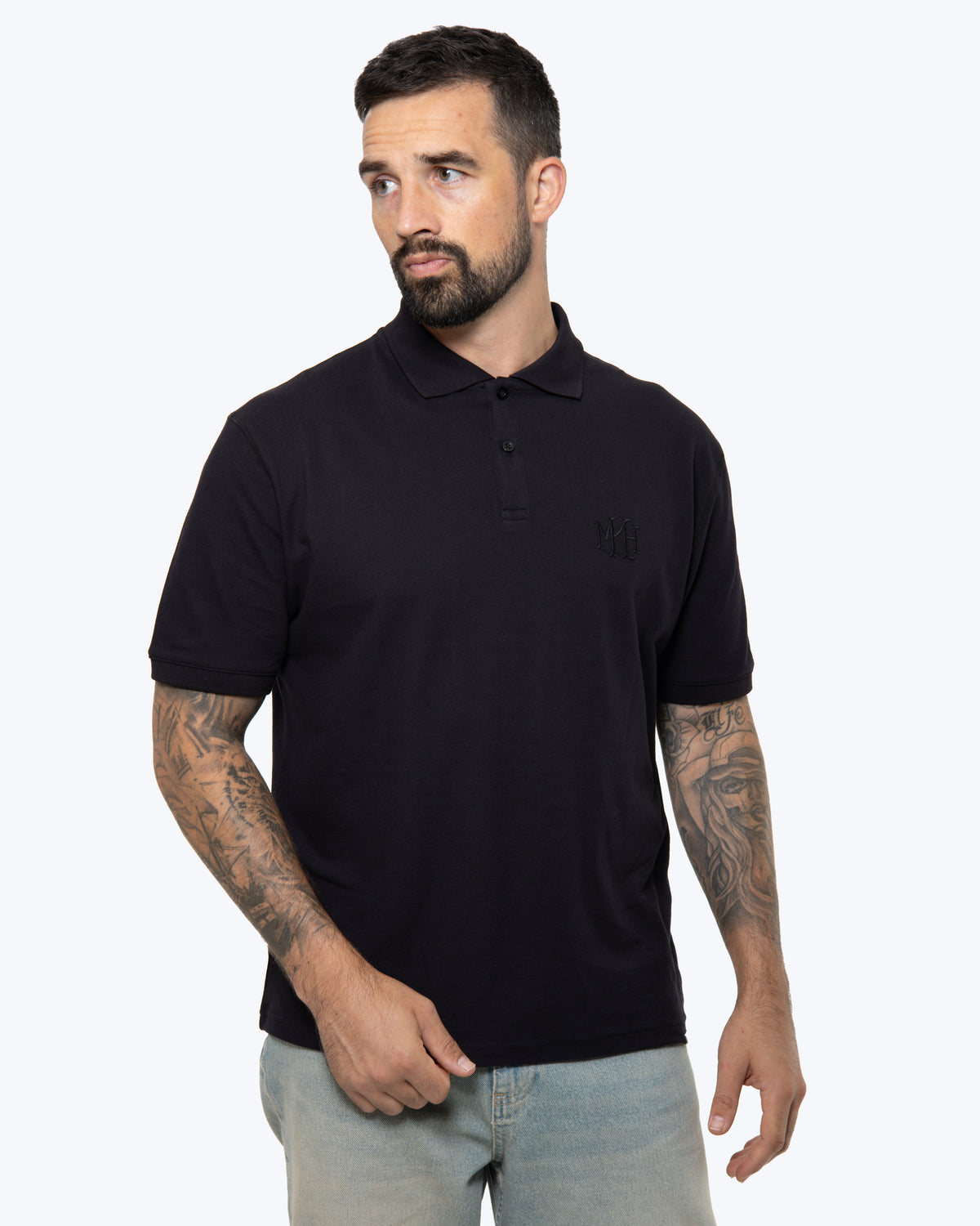 MK Academy Polo Black