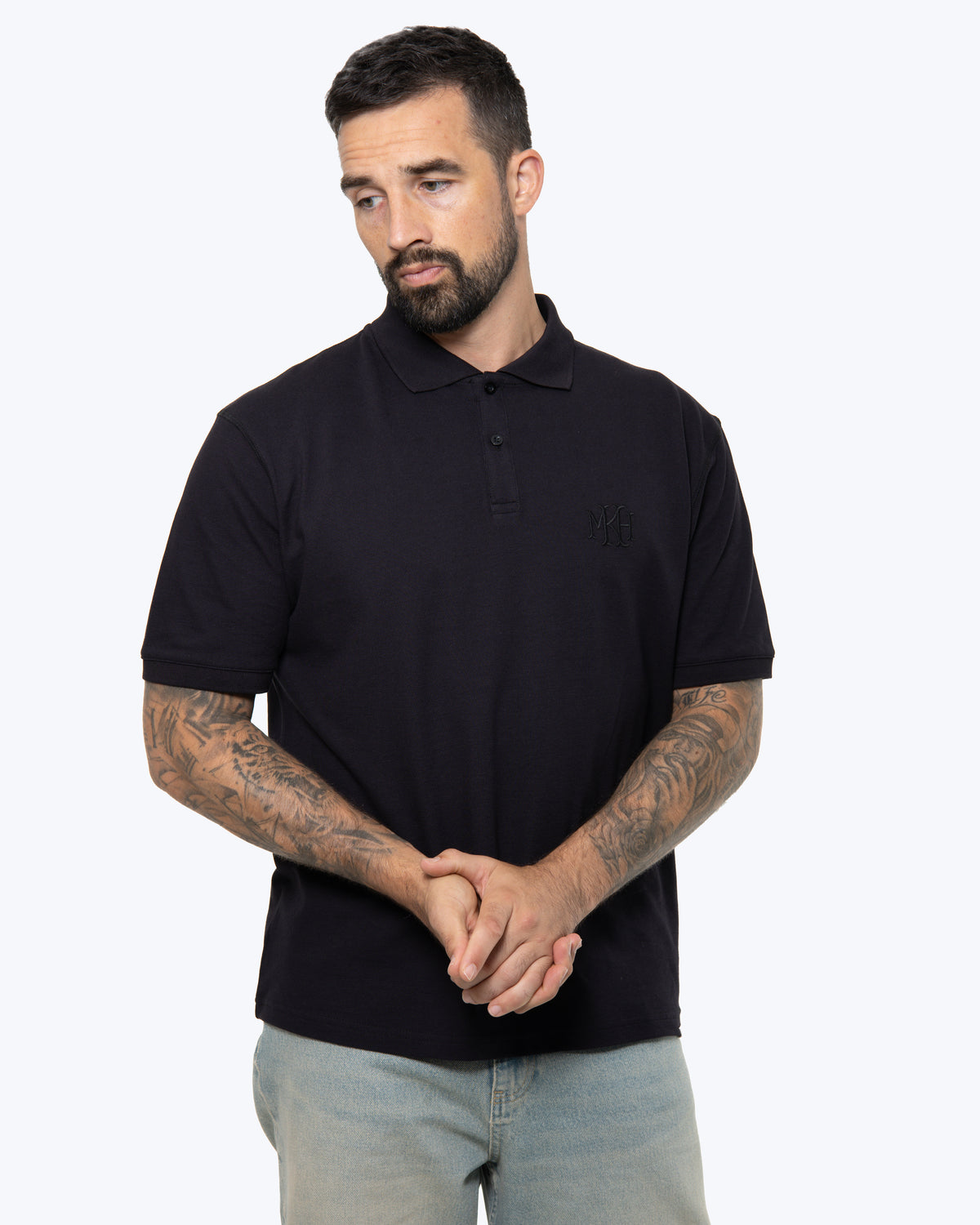 MK Academy Polo Black