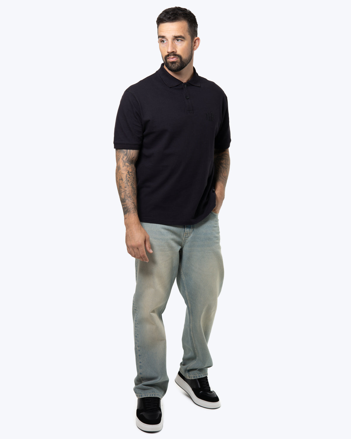 MK Academy Polo Black