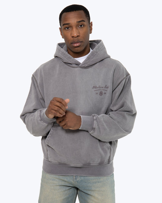 MK International Hoodie Grey Wash