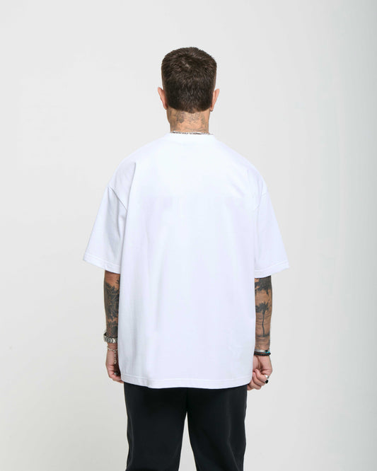 MK Collegiate Oversized T Shirt White