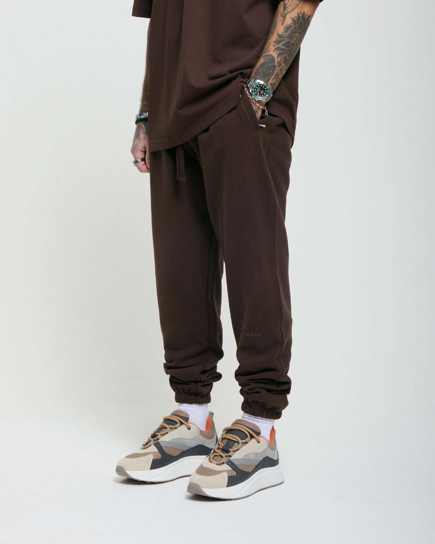 MK Core Cuffed Jogger Java