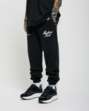 Time Flies Cuffed Jogger Black