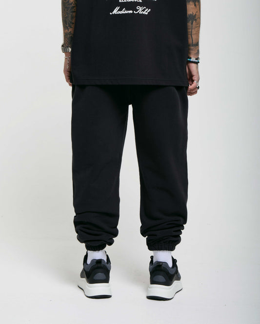 Time Flies Cuffed Jogger Black