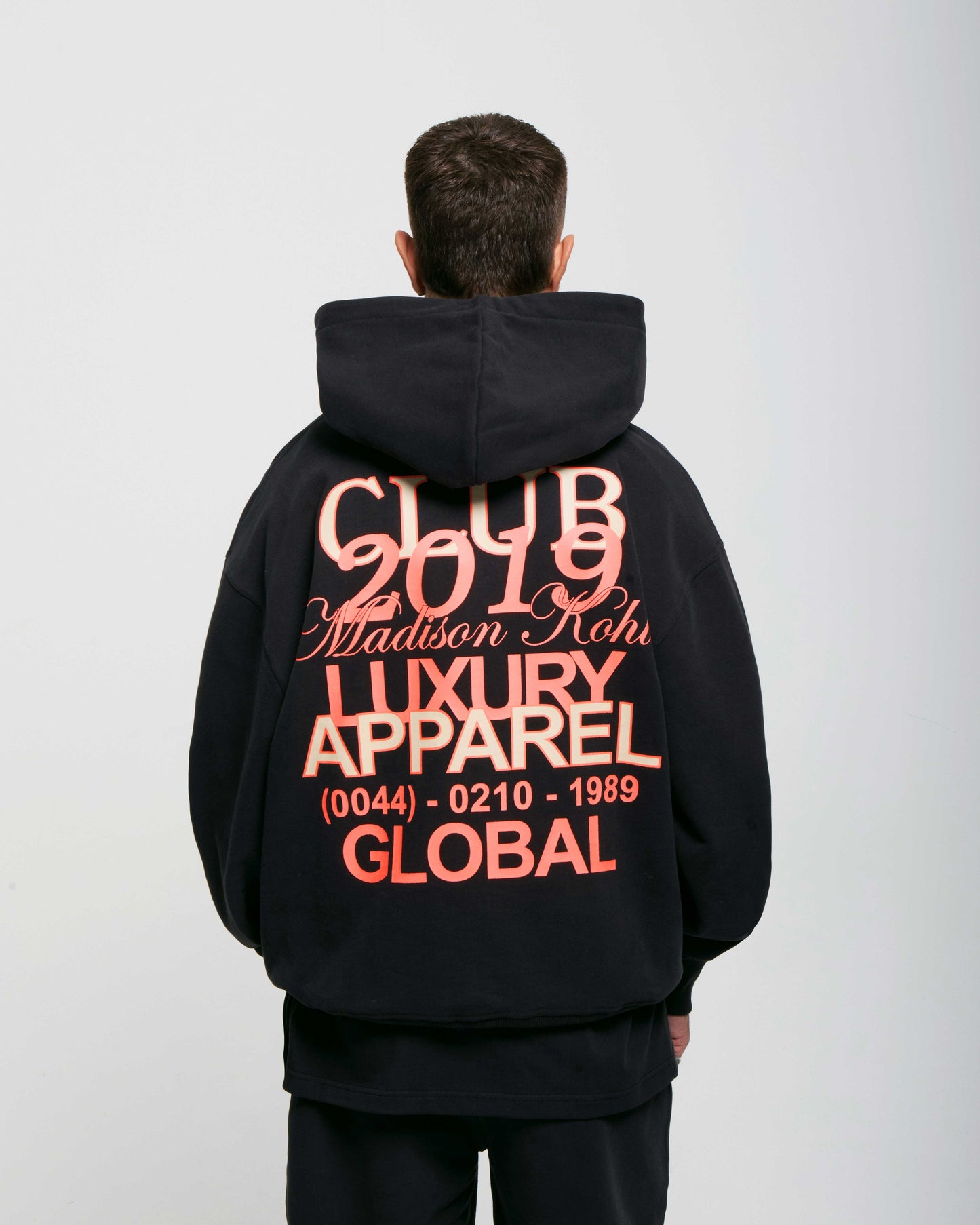 MK Club Oversized OTH Hoodie Black