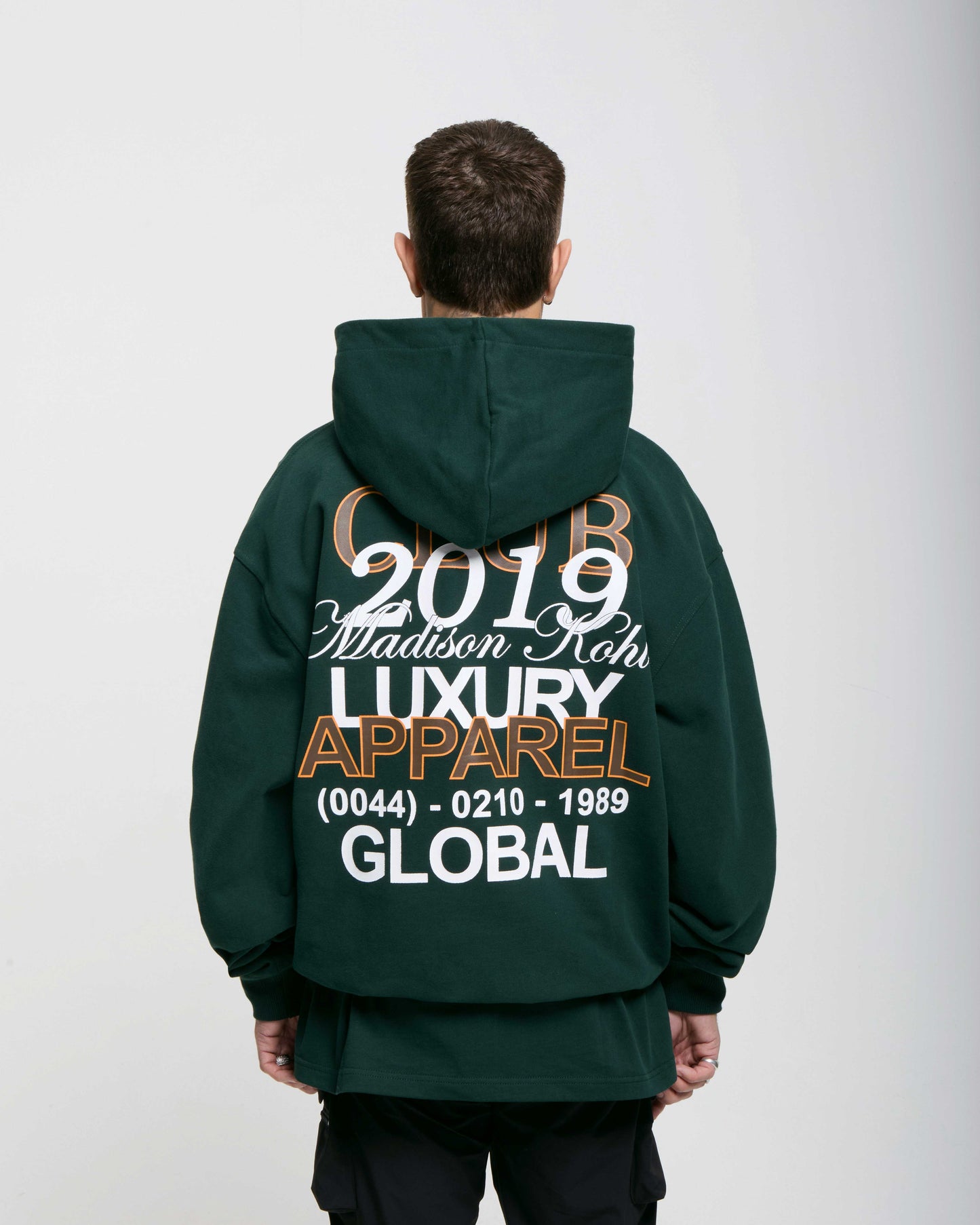 MK Club Oversized OTH Hoodie Pine