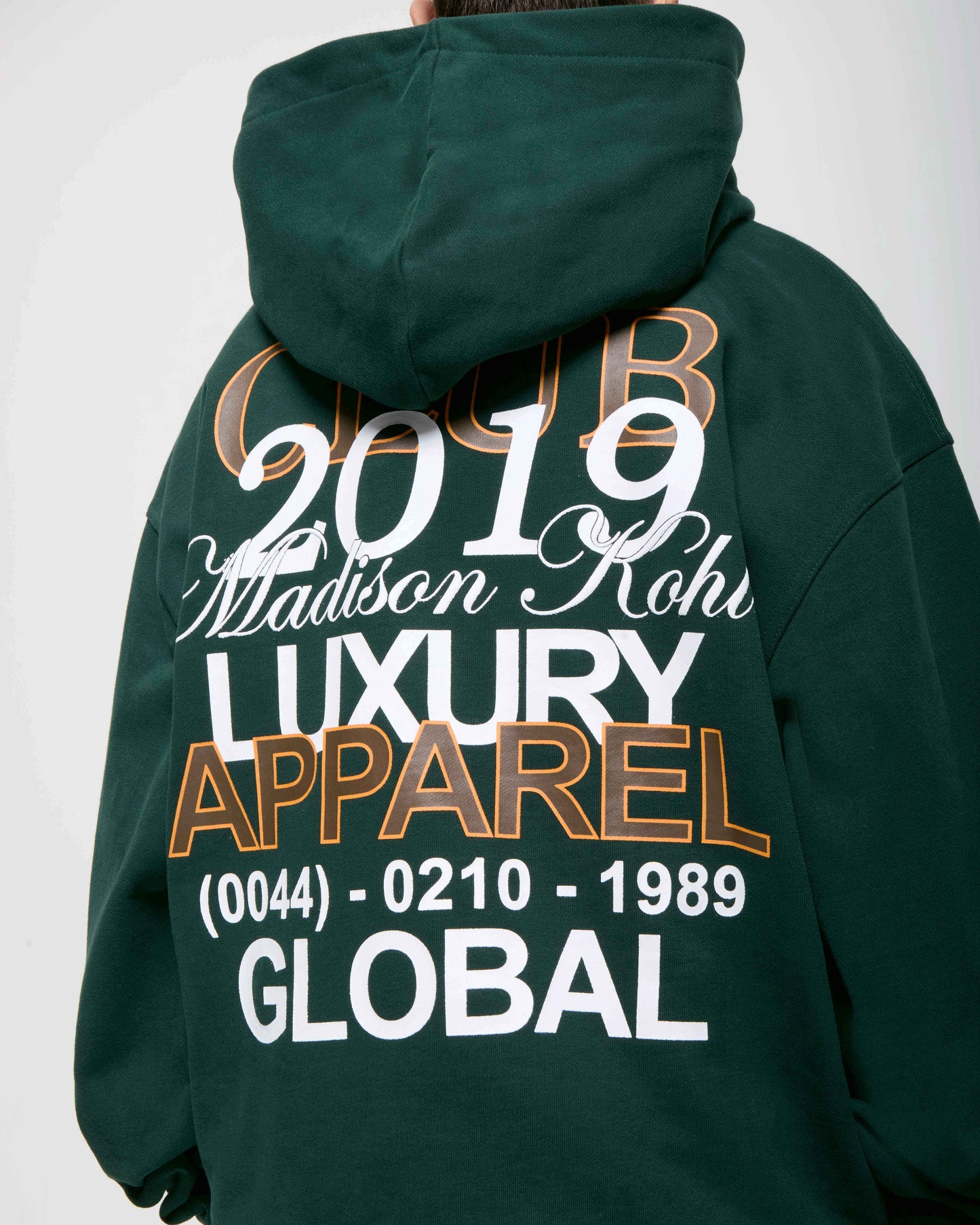 MK Club Oversized OTH Hoodie Pine