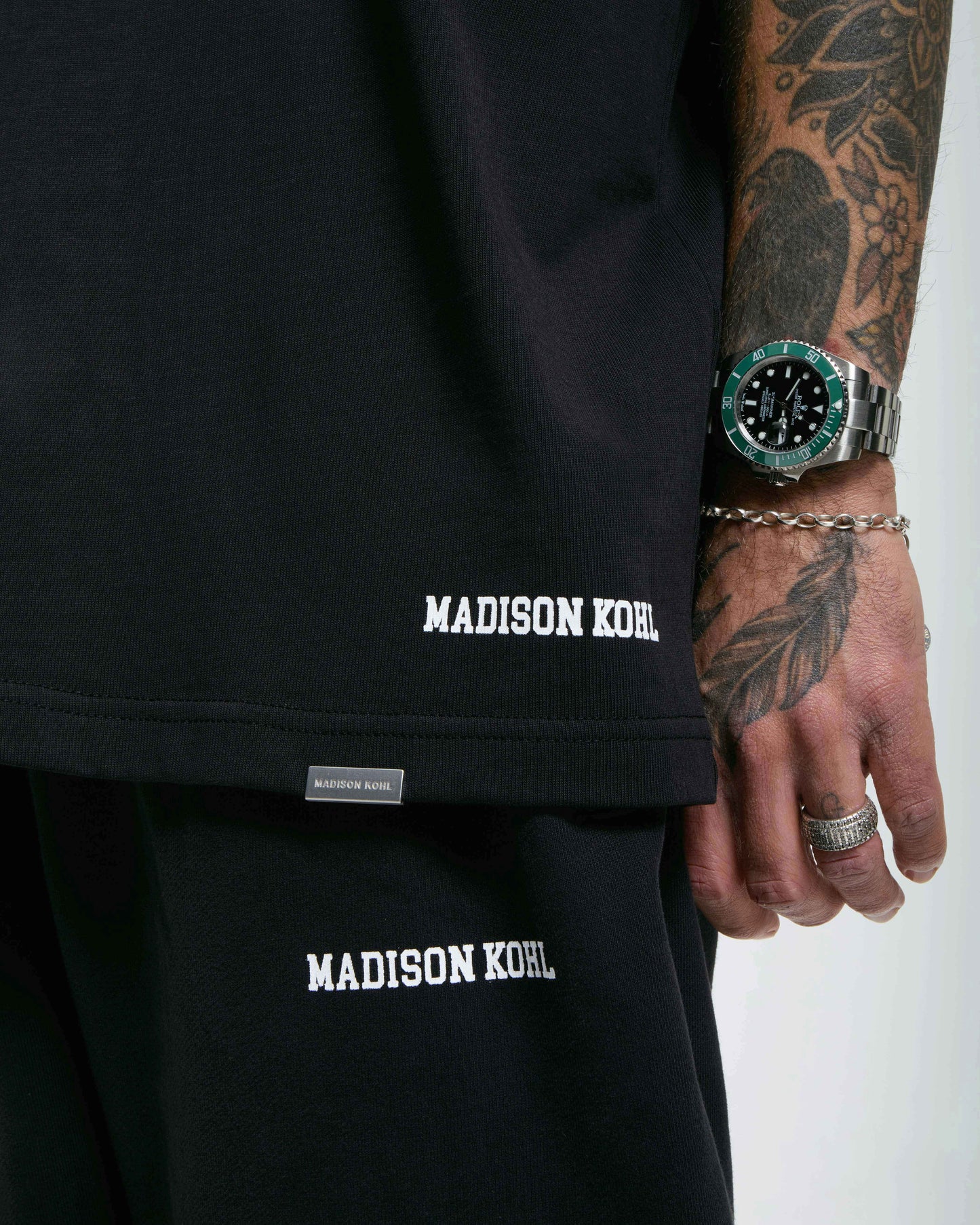 MK Collegiate Oversized T Shirt Black