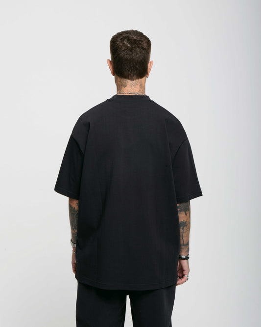 MK Collegiate Oversized T Shirt Black