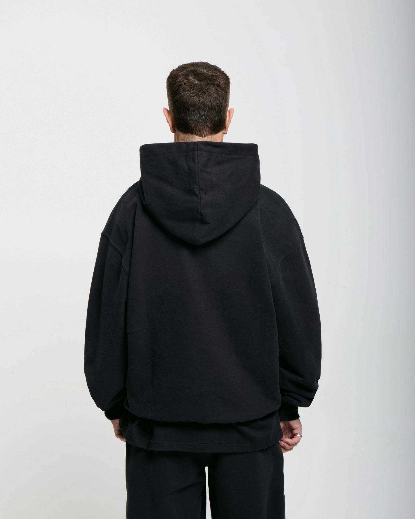 MK Collegiate Oversized OTH Hoodie Black