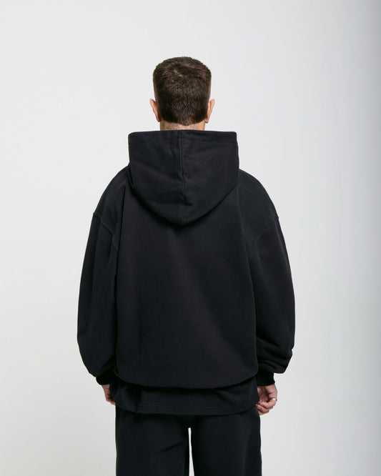 MK Collegiate Oversized OTH Hoodie Black