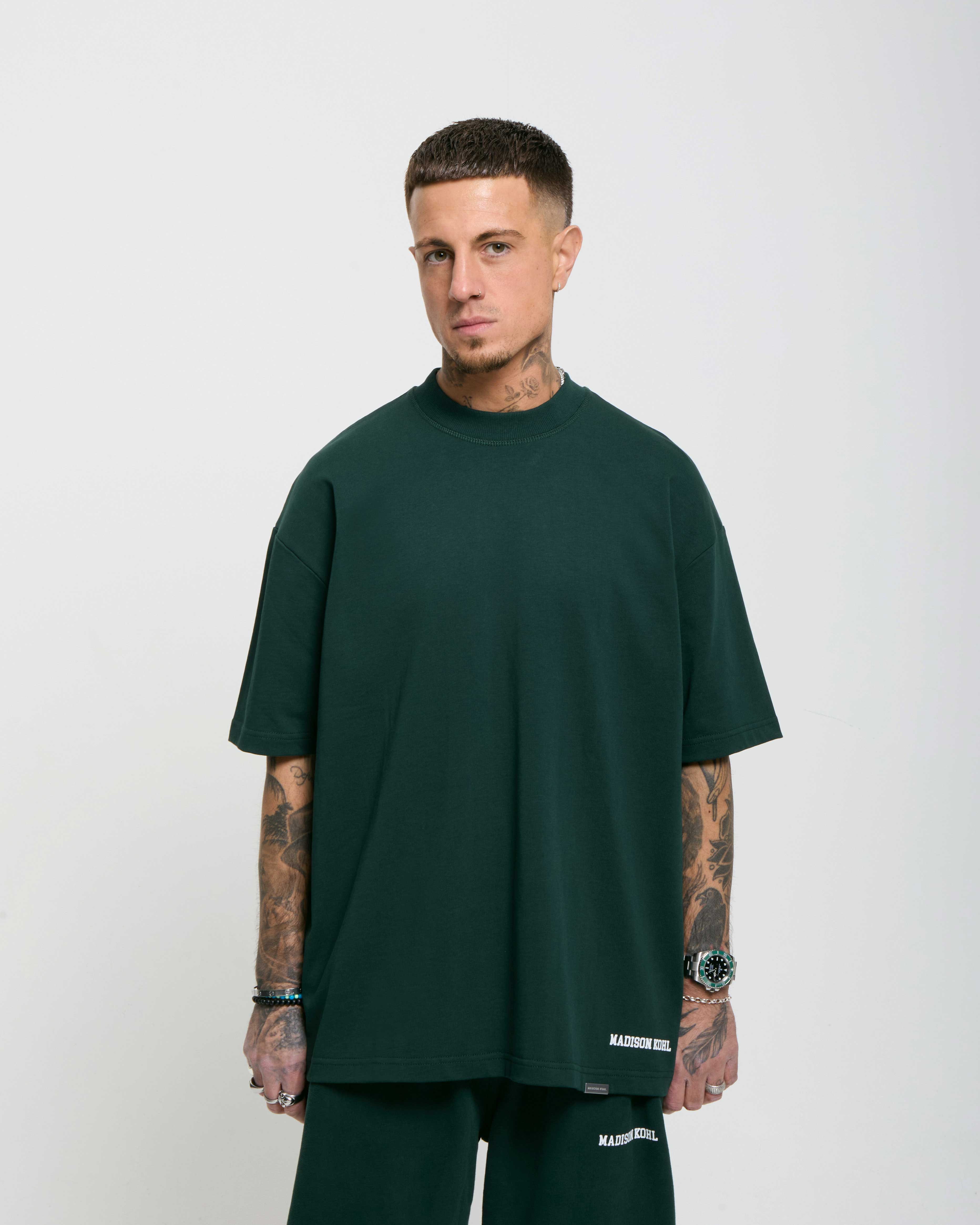 MK Collegiate Oversized T Shirt Pine