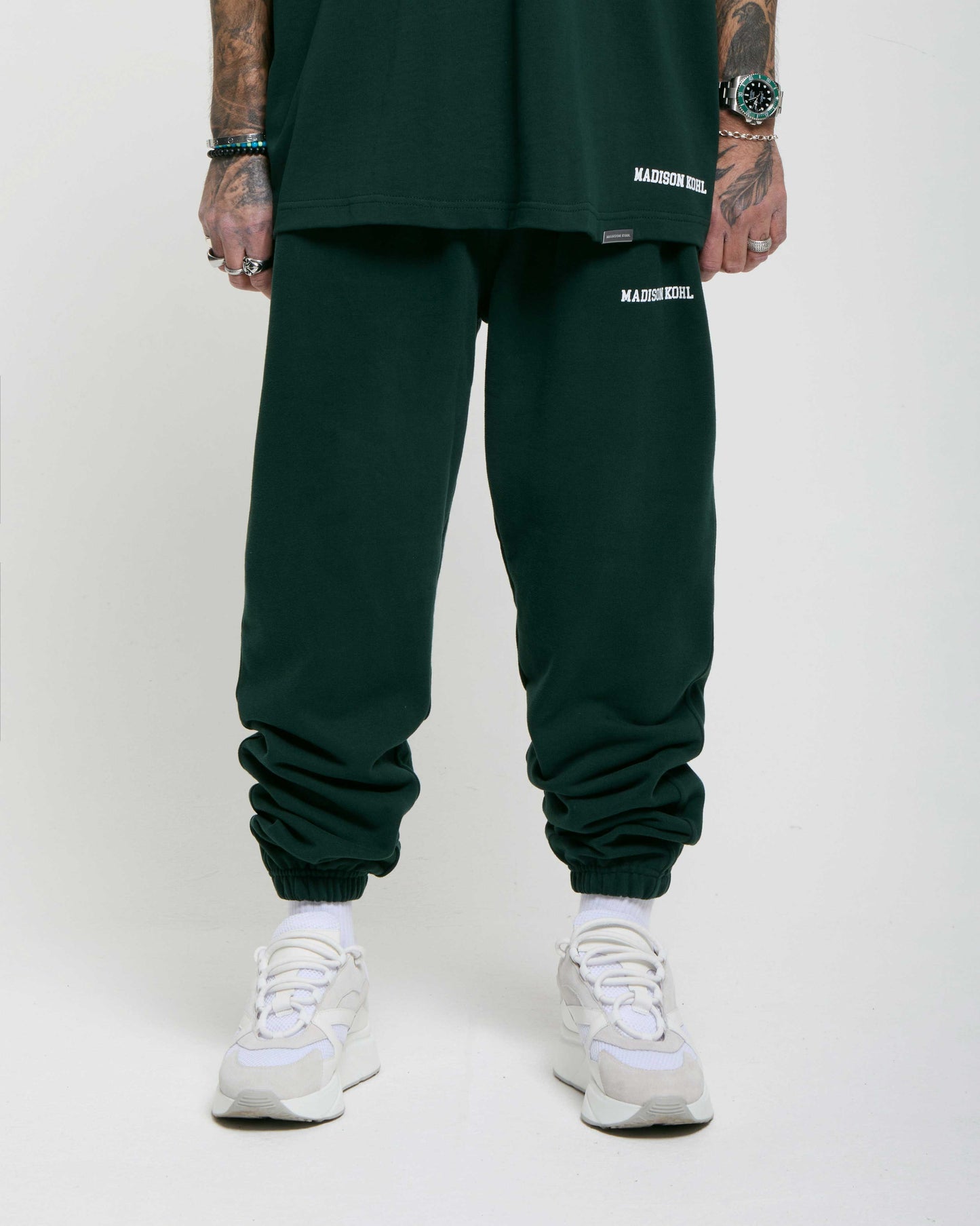 MK Collegiate Cuffed Jogger Pine