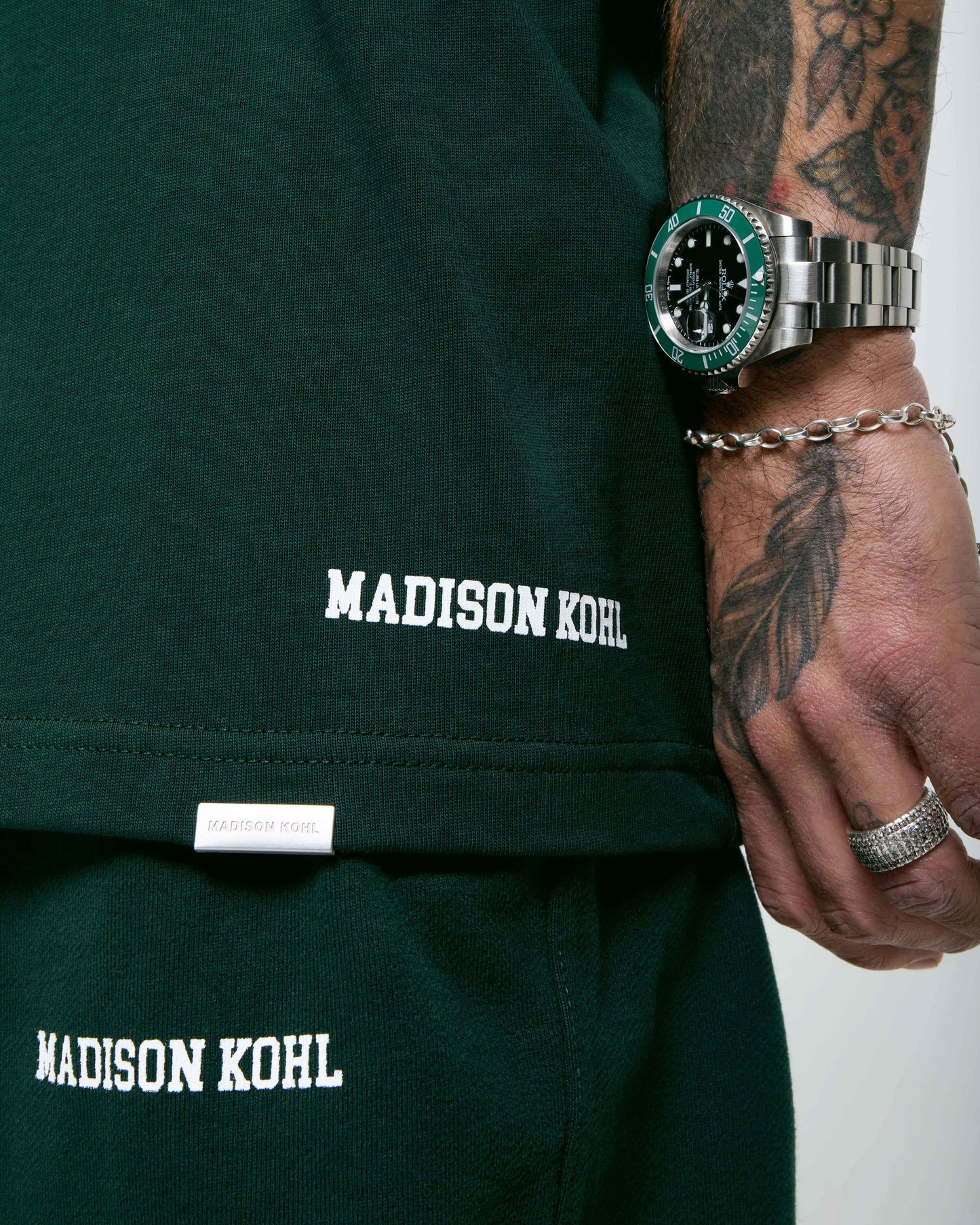 MK Collegiate Oversized T Shirt Pine