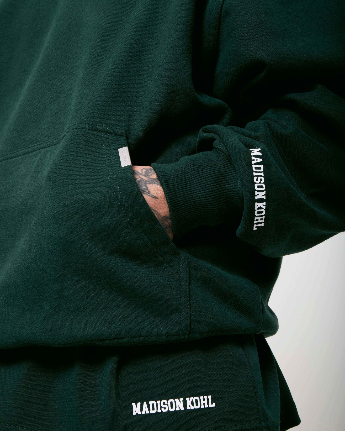 MK Collegiate Oversized OTH Hoodie Pine