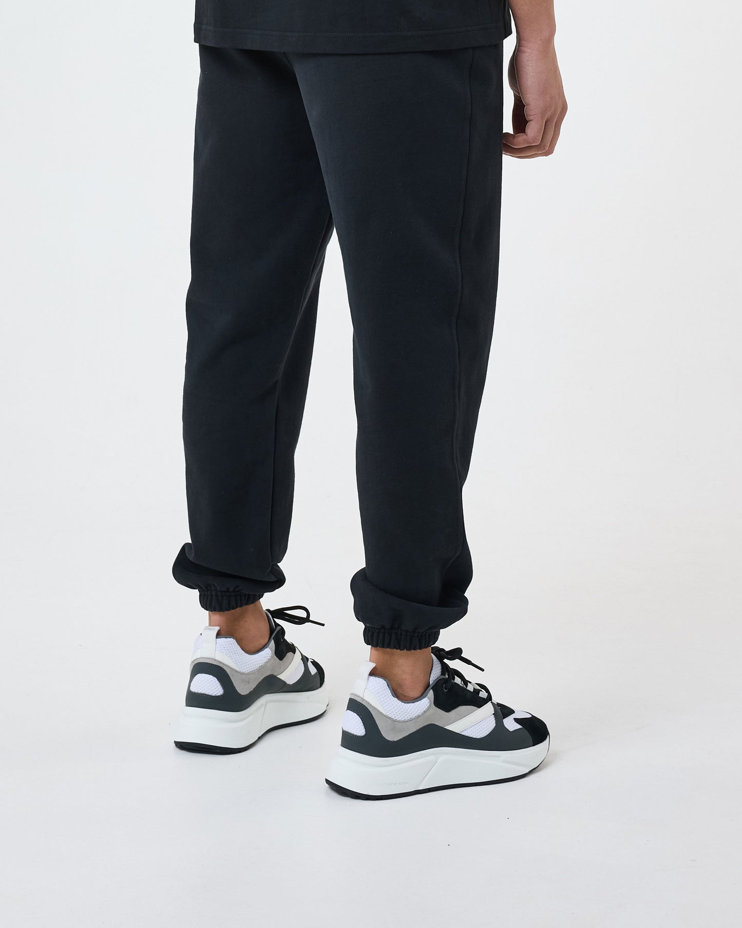 MK Collegiate Cuffed Jogger Black