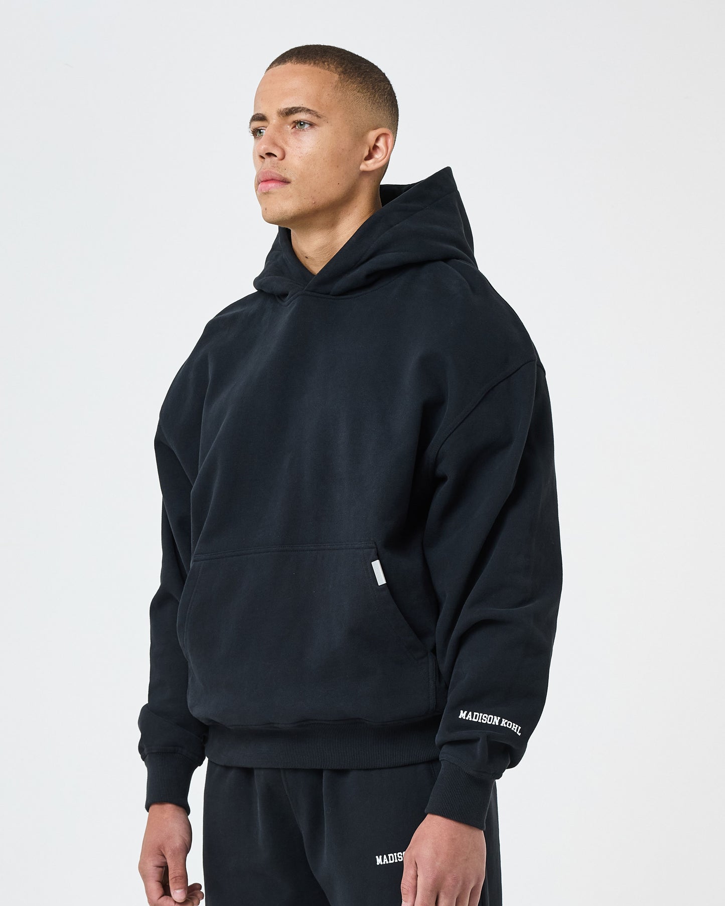 MK Collegiate Relaxed OTH Hoodie Black