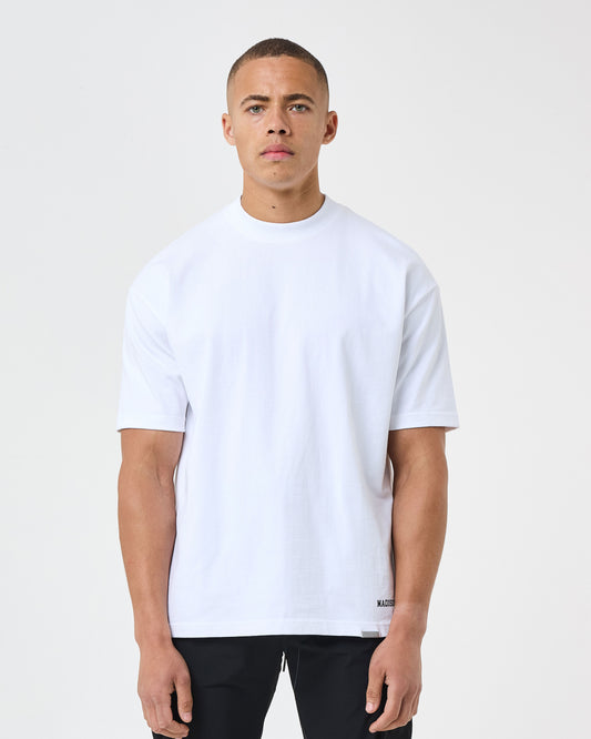 MK Collegiate Relaxed T Shirt White