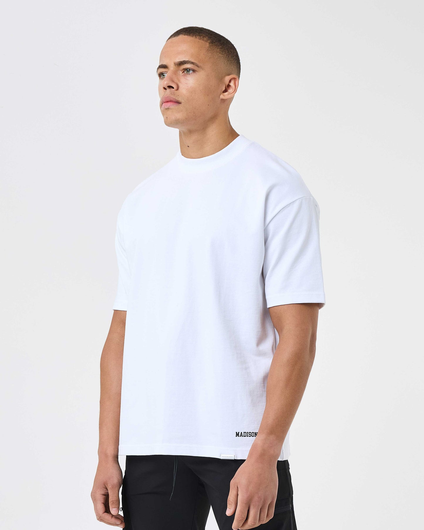MK Collegiate Relaxed T Shirt White