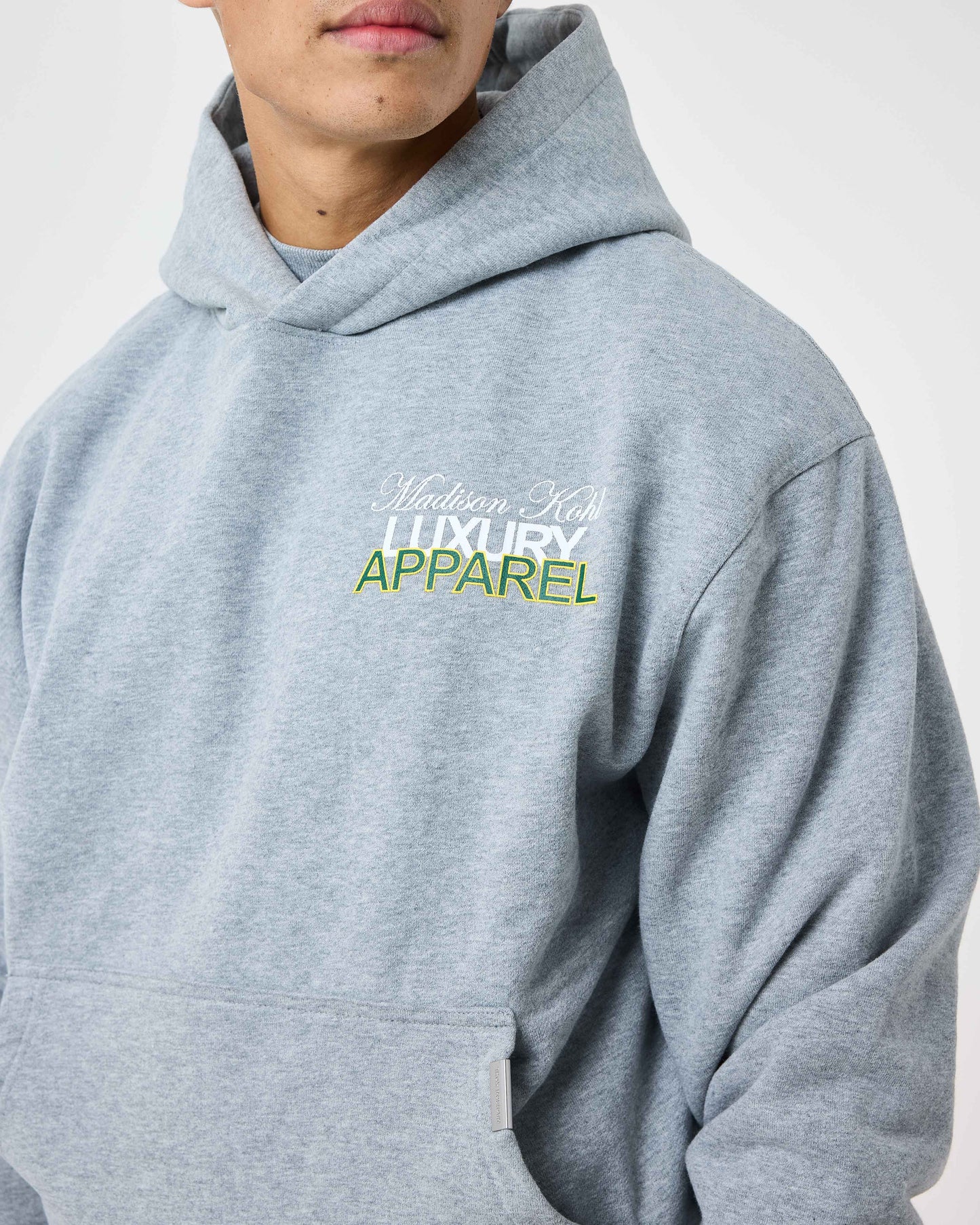 MK Club Relaxed OTH Hoodie Grey Marl