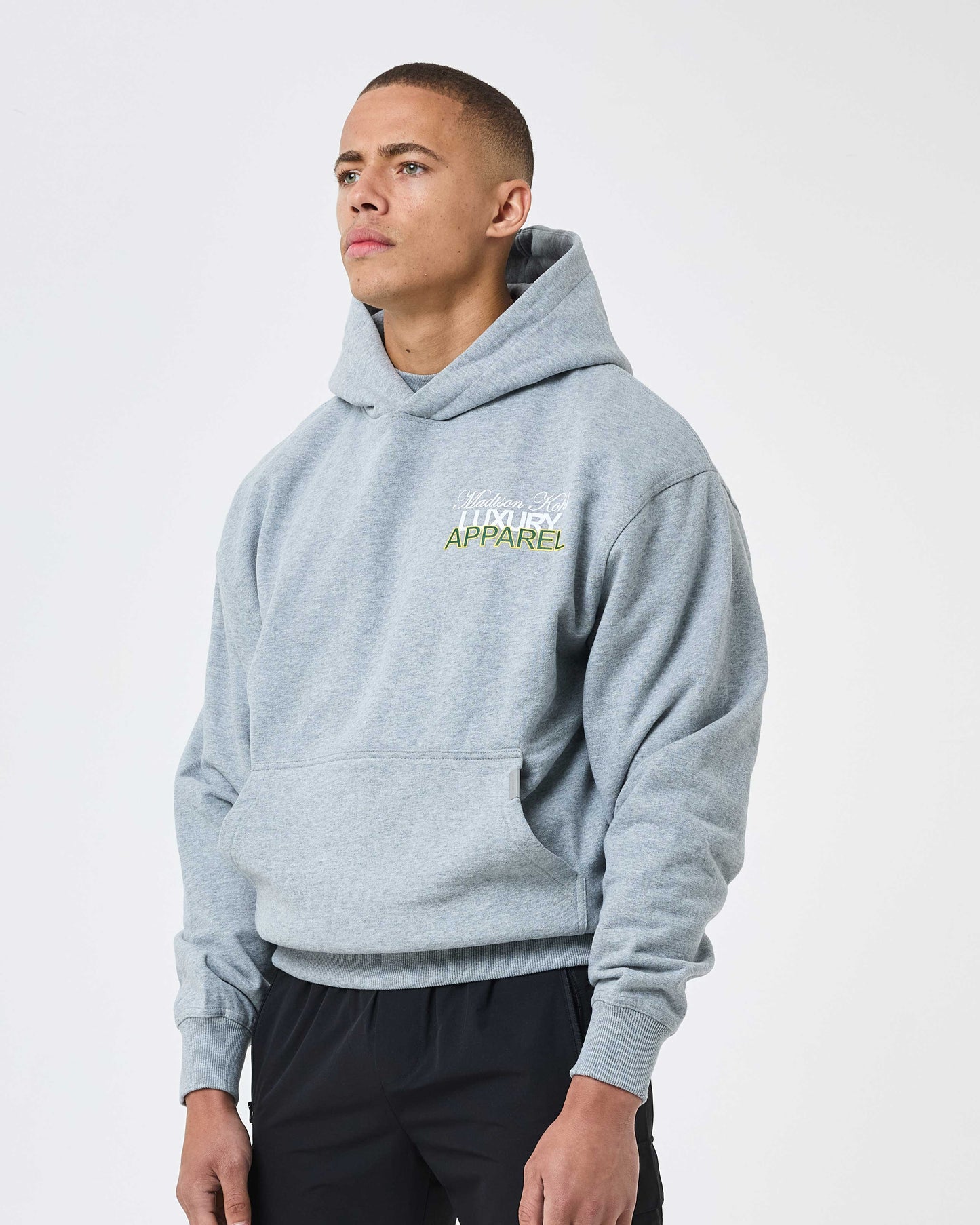 MK Club Relaxed OTH Hoodie Grey Marl