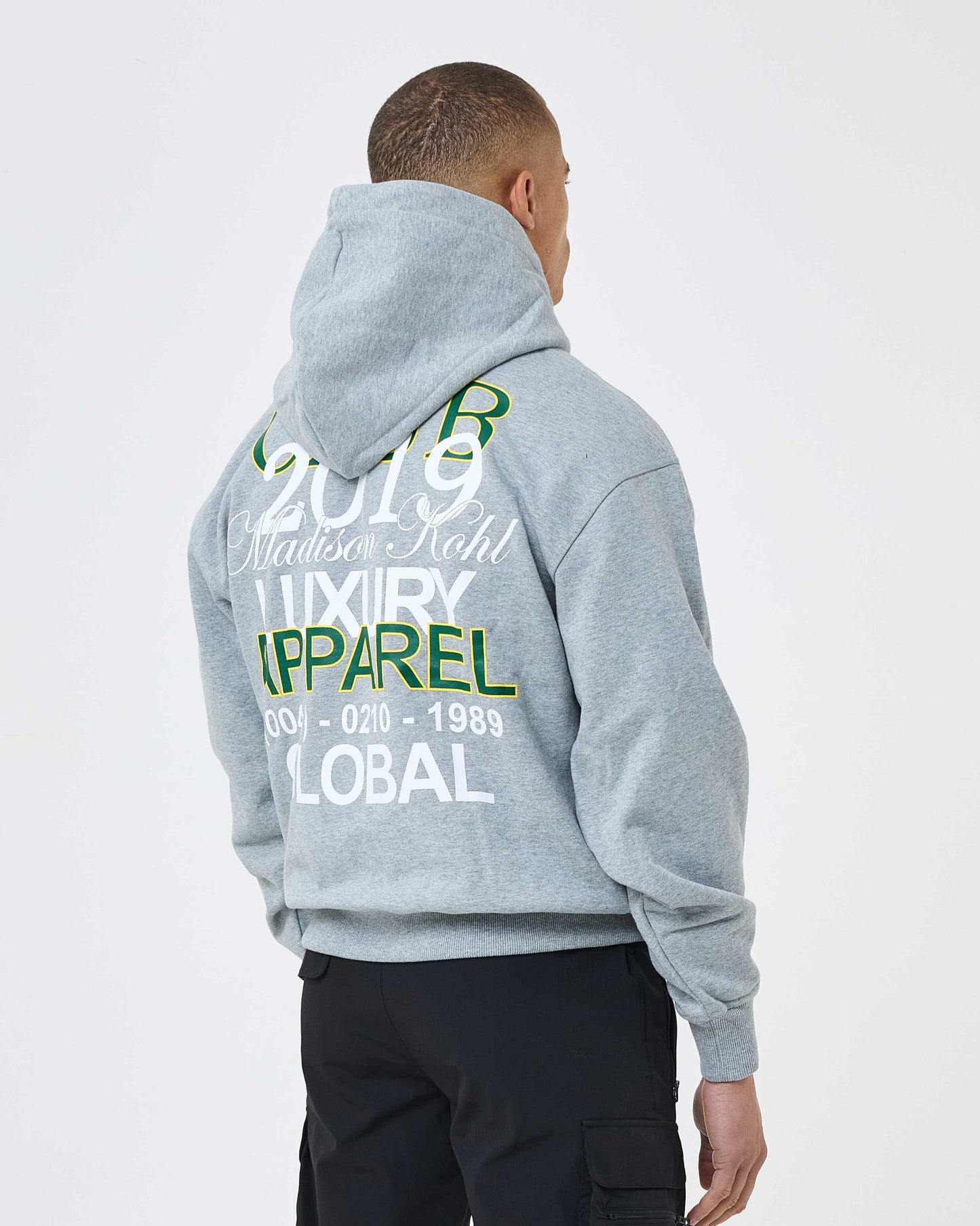 MK Club Relaxed OTH Hoodie Grey Marl
