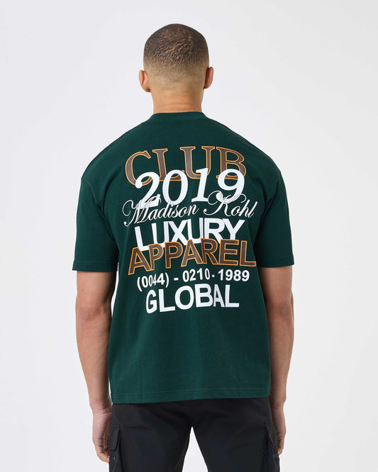 MK Club Relaxed T Shirt Pine