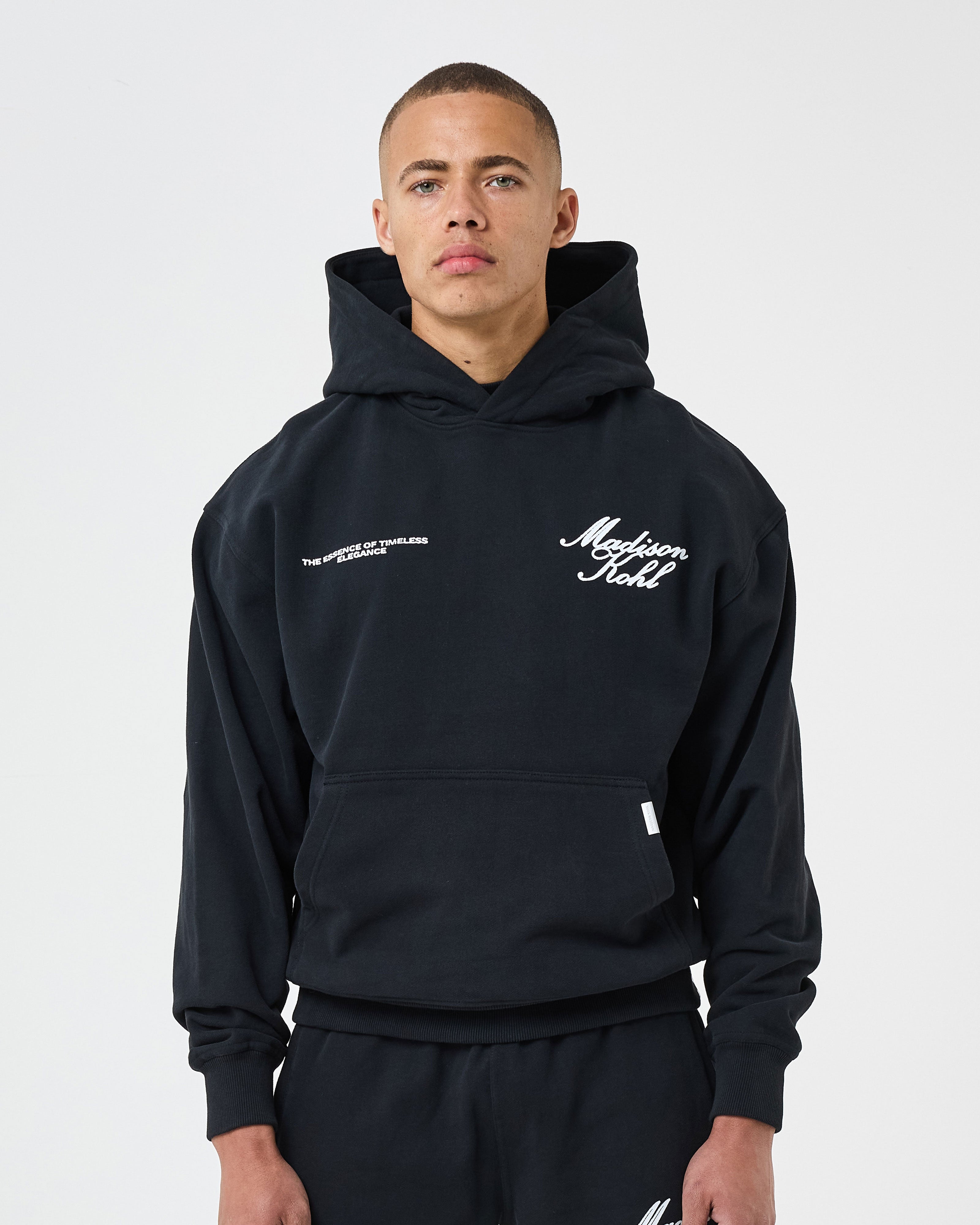Time Flies Relaxed OTH Hoodie Black