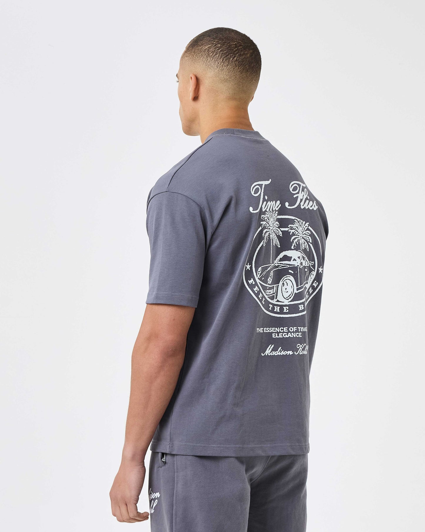 Time Flies Relaxed T Shirt Tornado