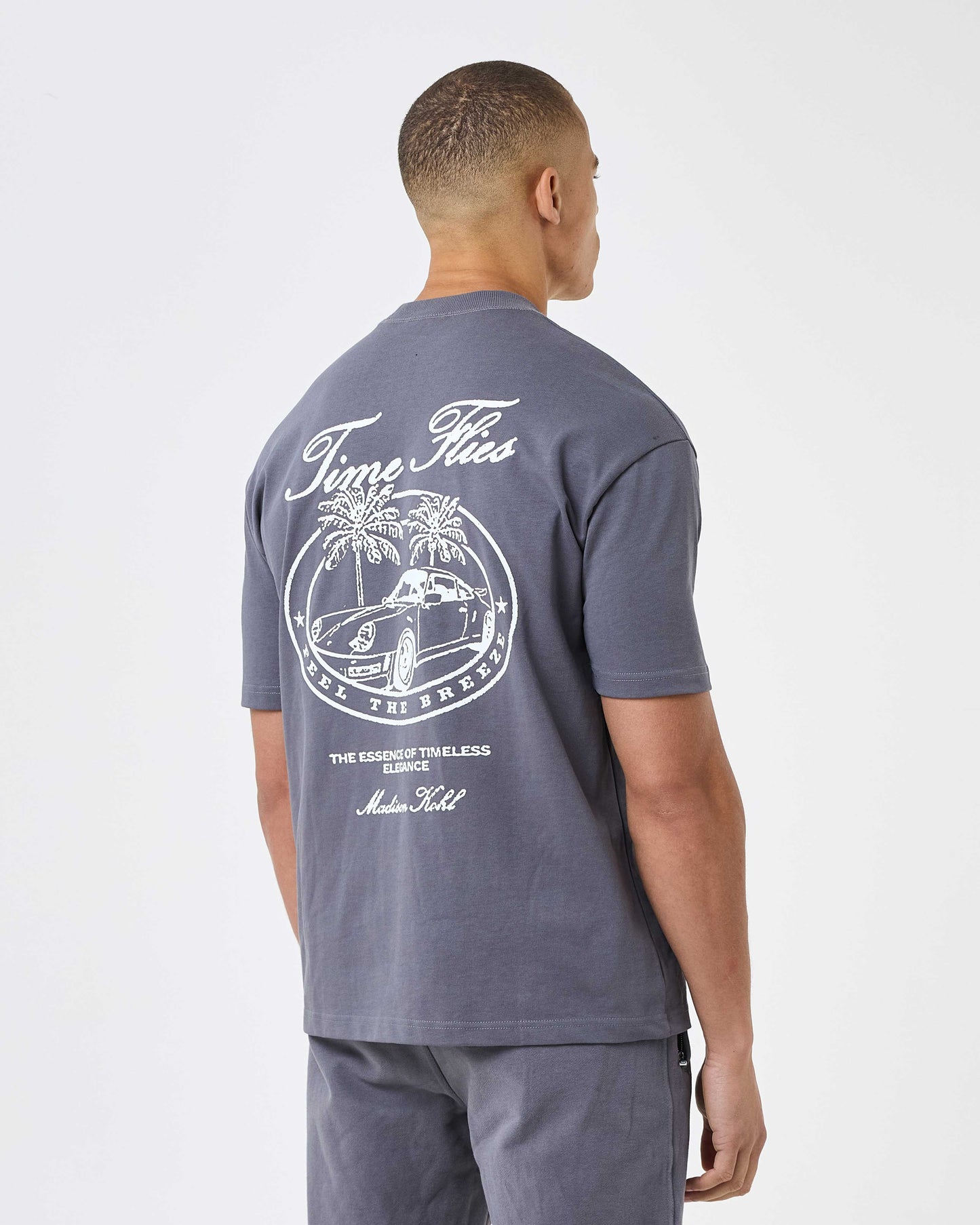 Time Flies Relaxed T Shirt Tornado