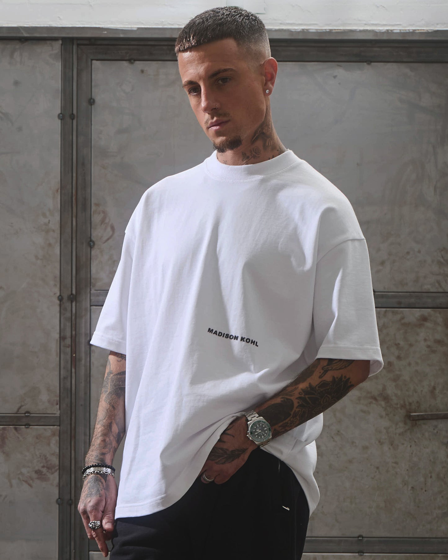 MK Core Oversized T Shirt White