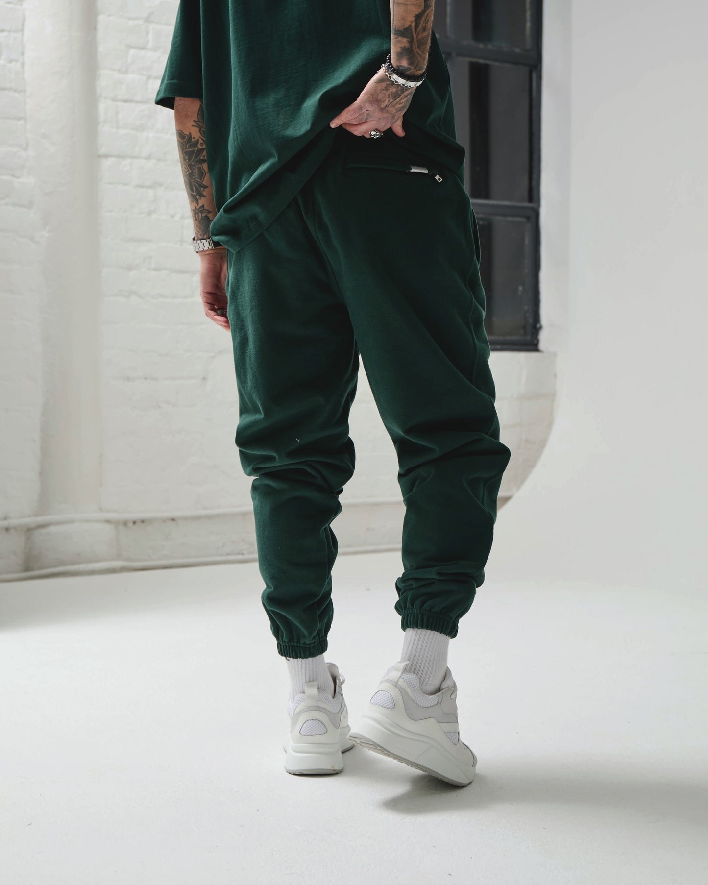 MK Collegiate Cuffed Jogger Pine