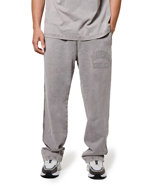 MK 1st Base Relaxed Open Hem Sweatpant Grey Wash