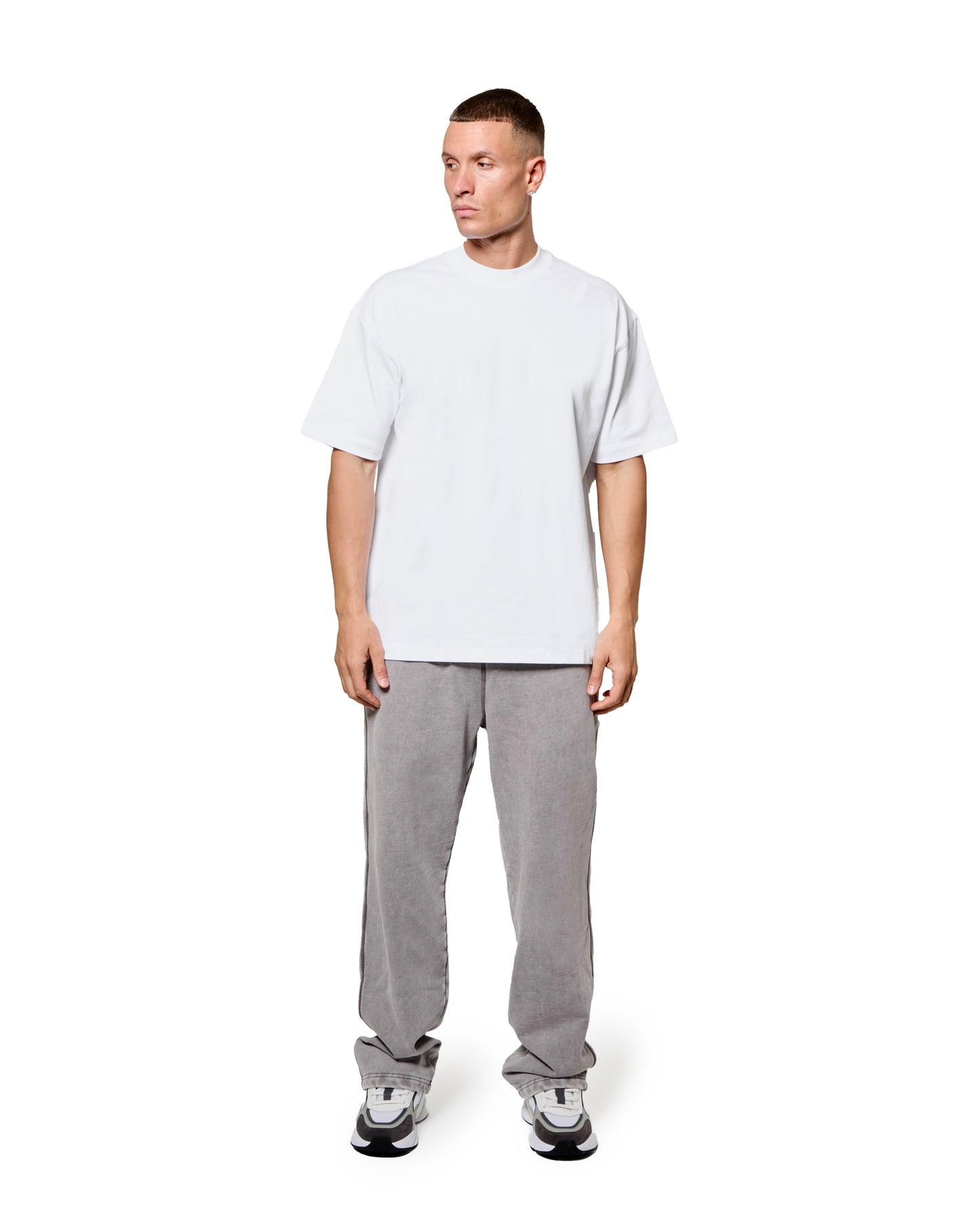 MK Blank Relaxed T Shirt  White