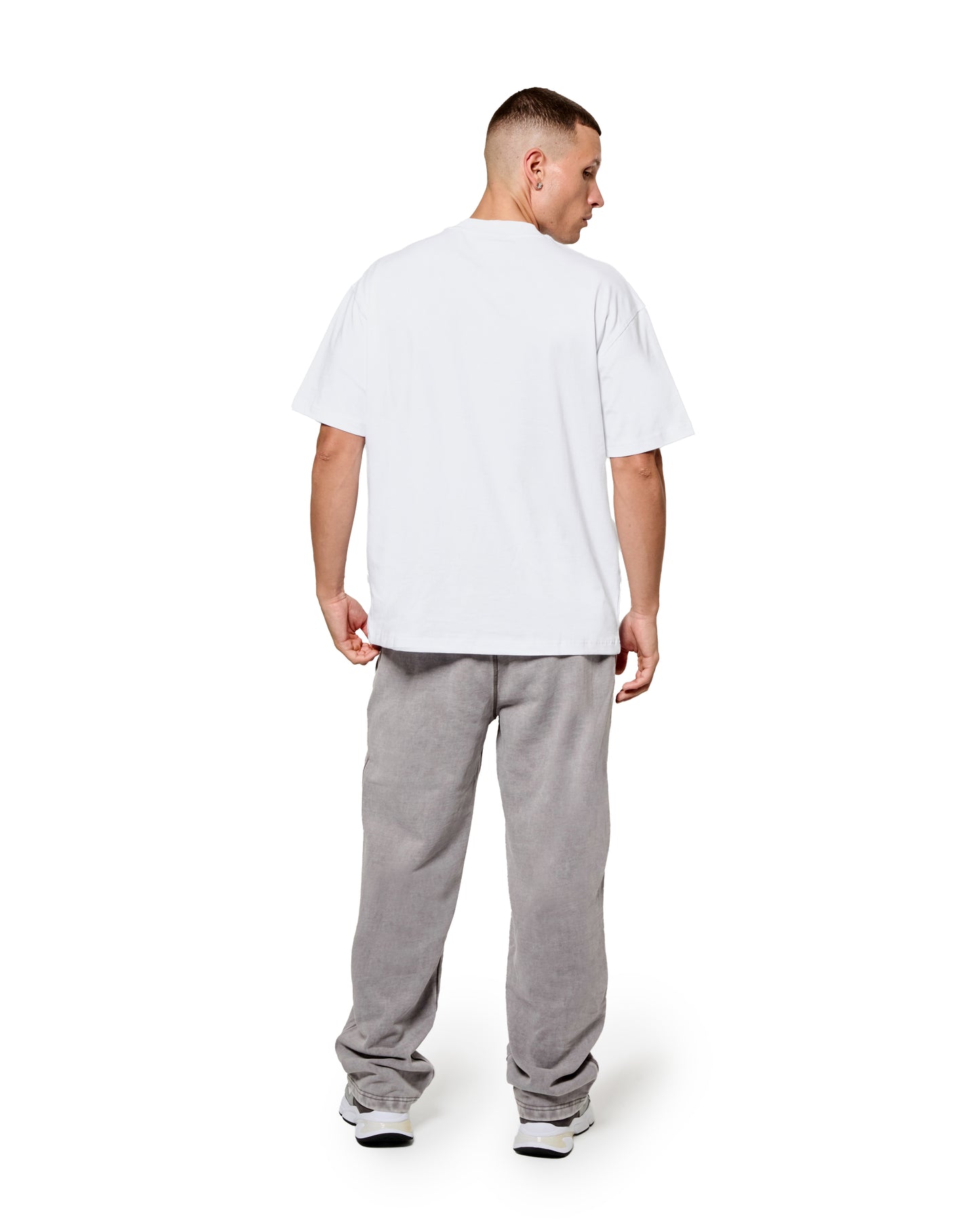 MK Blank Relaxed T Shirt  White