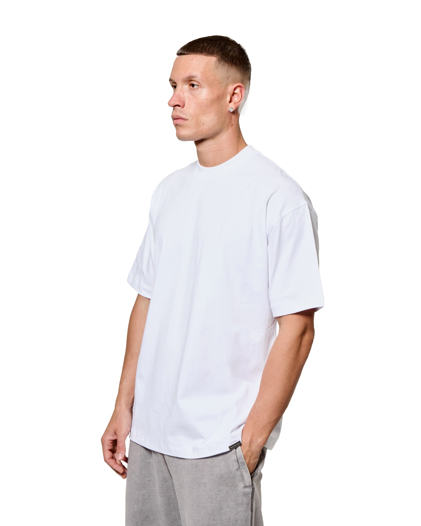 MK Blank Relaxed T Shirt  White