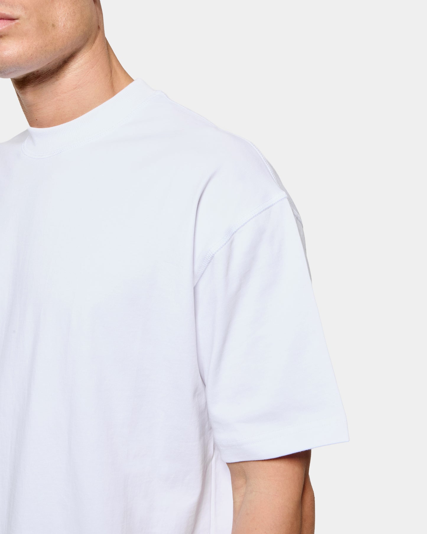 MK Blank Relaxed T Shirt  White