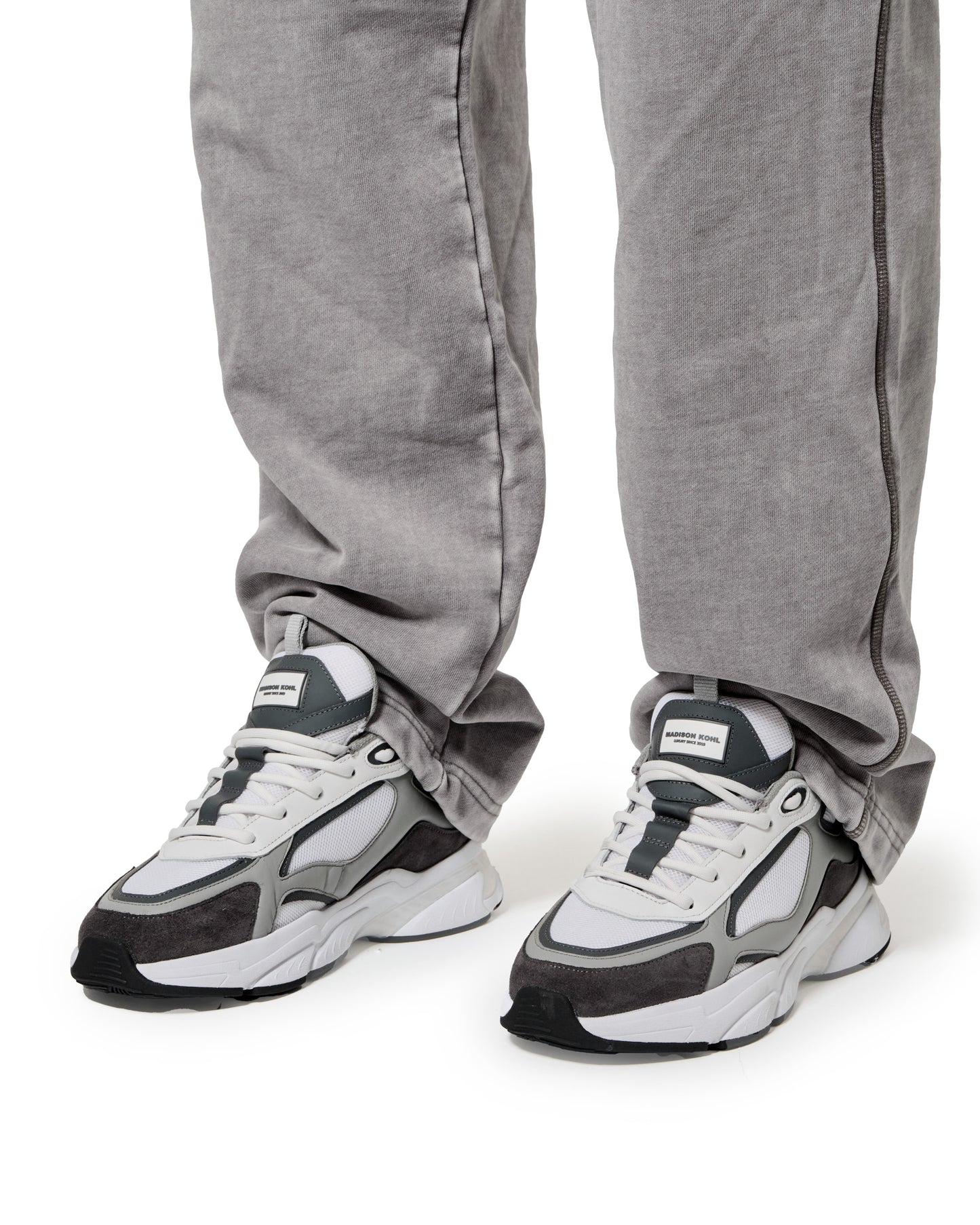 MK Blank Relaxed Open Hem Sweatpant Grey Wash