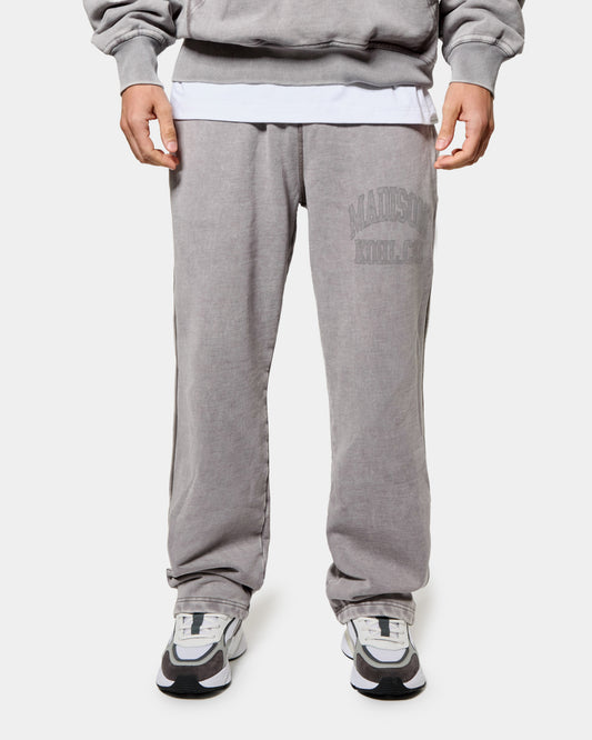 MK 1st Base Relaxed Open Hem Sweatpant Grey Wash