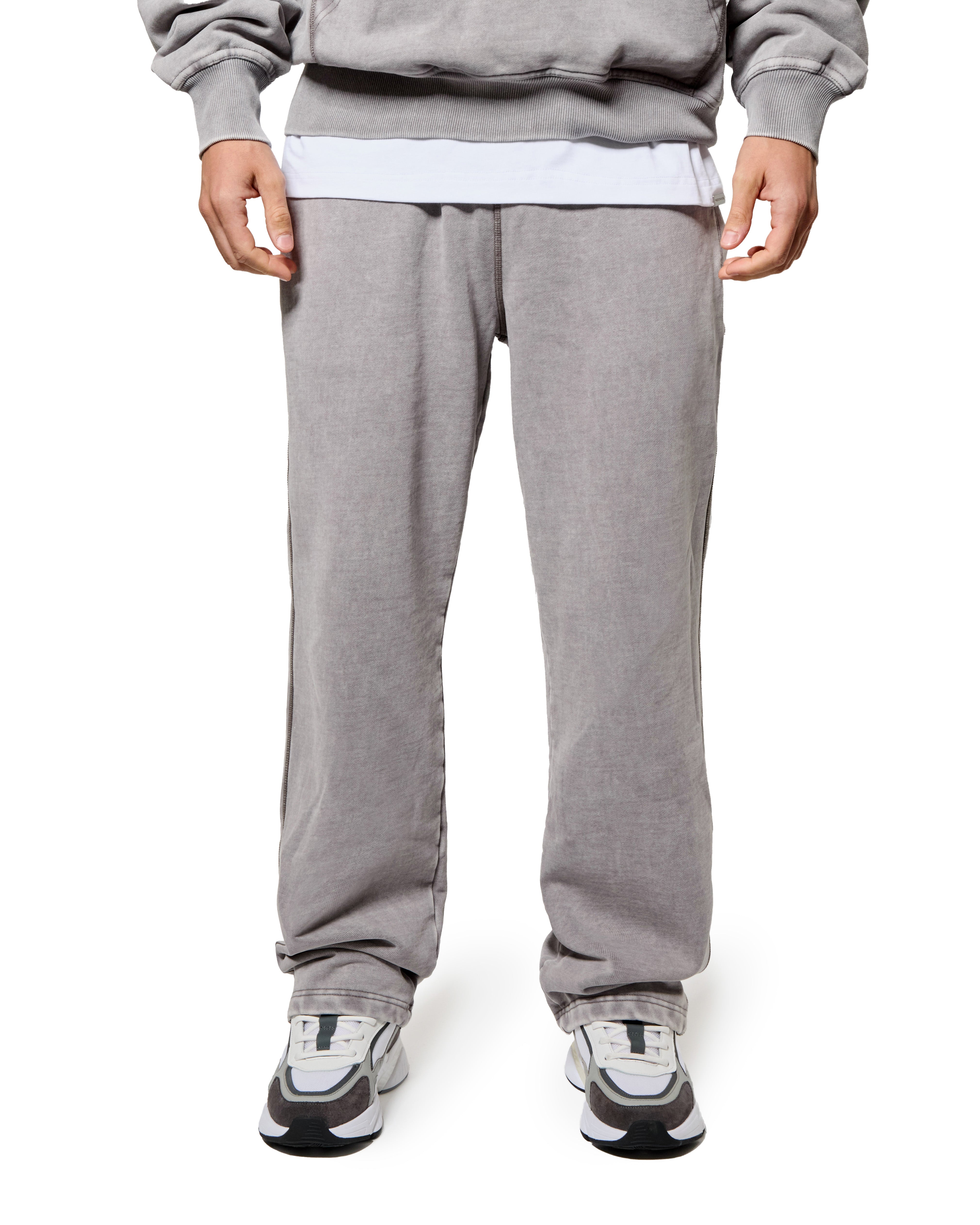 MK Blank Relaxed Open Hem Sweatpant Grey Wash